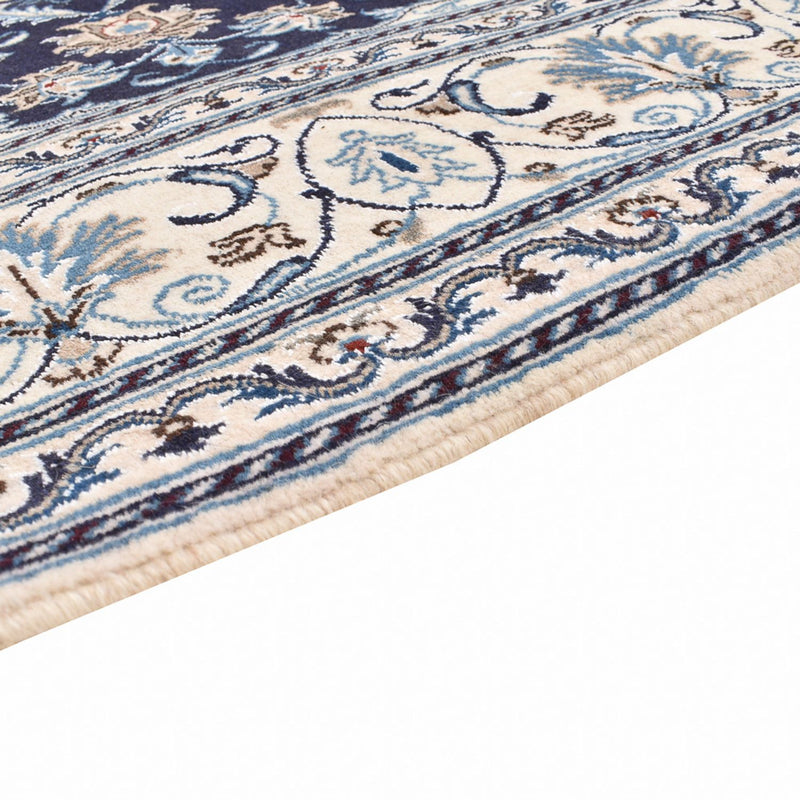 Persisk matta - Nain kvadrat  - 198 x 195 cm - mörkblå