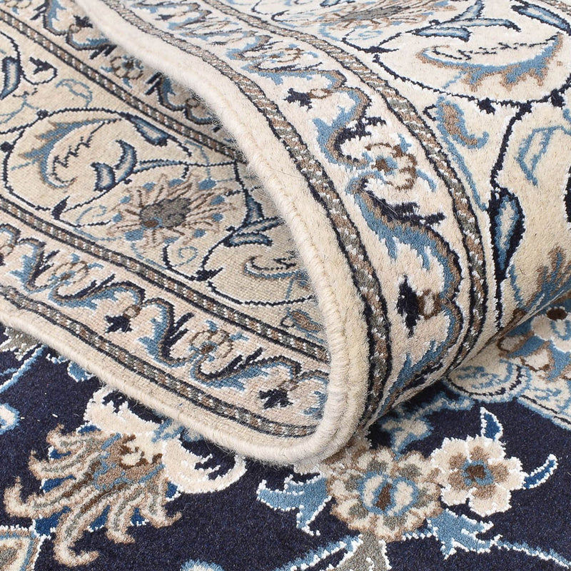 Persisk matta - Nain - 236 x 165 cm - mörkblå