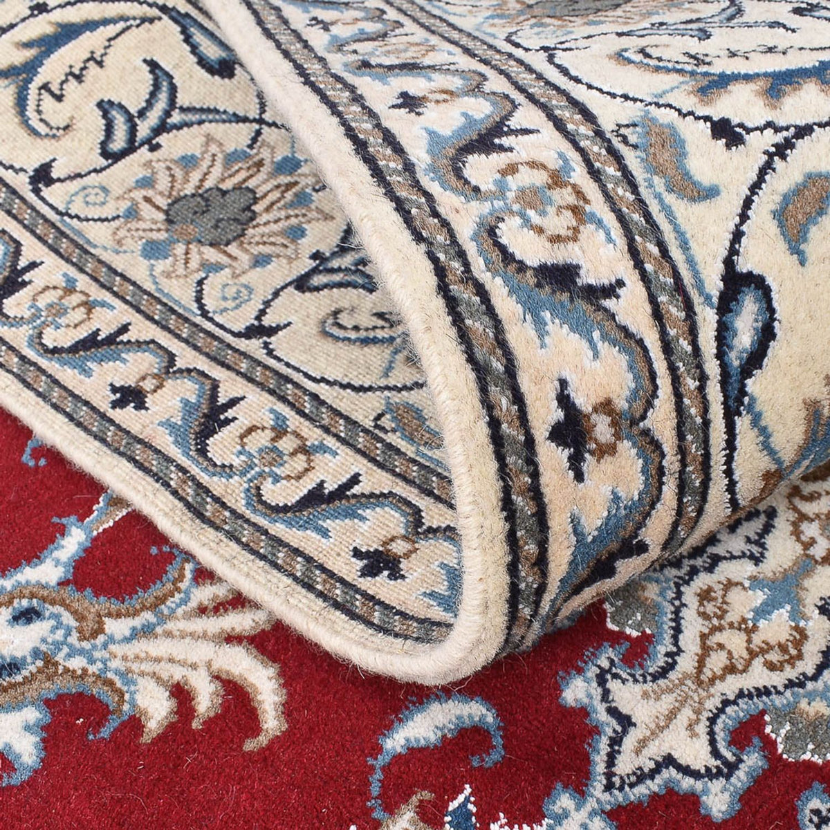 Persisk matta - Nain - 238 x 168 cm - röd