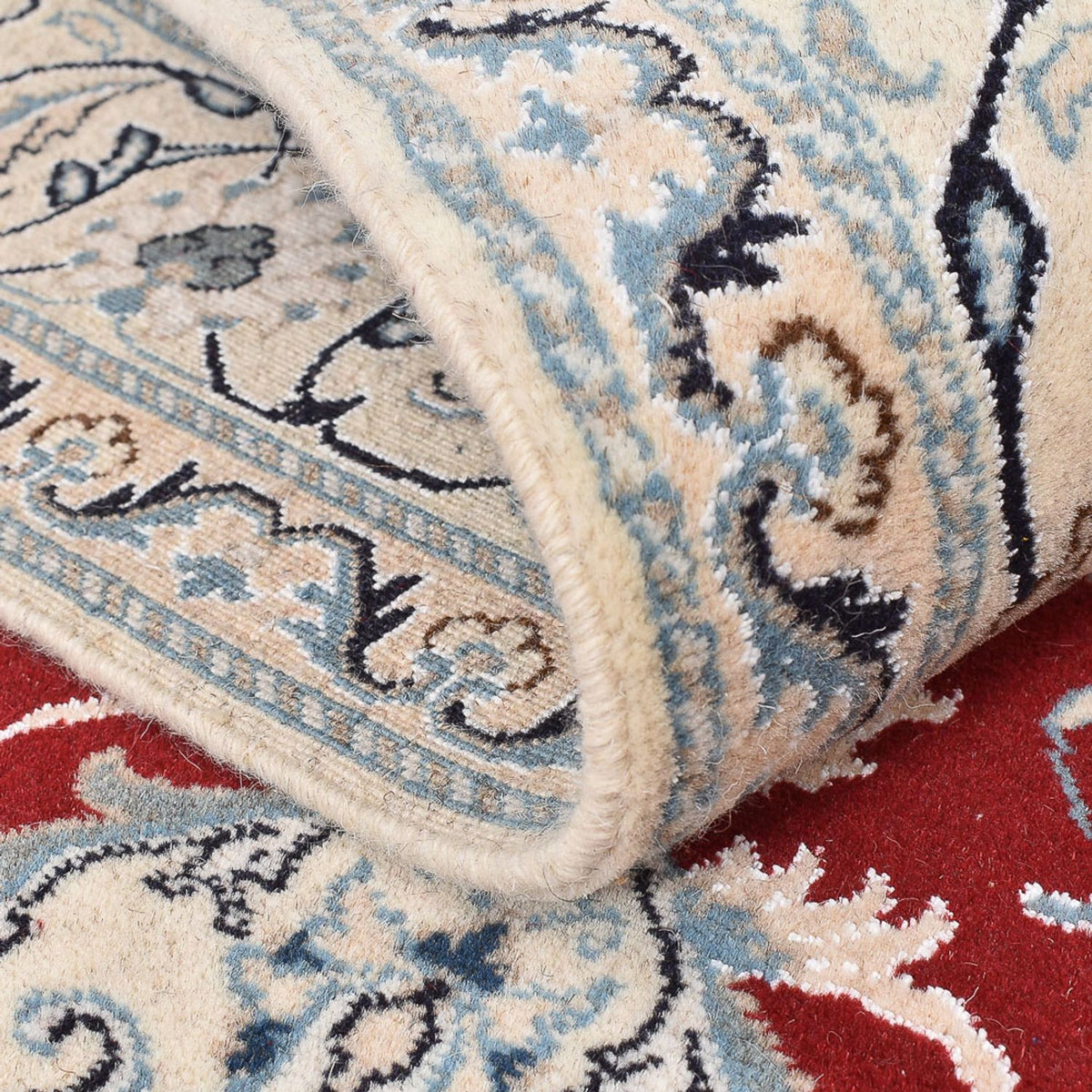 Persisk matta - Nain - 233 x 167 cm - röd