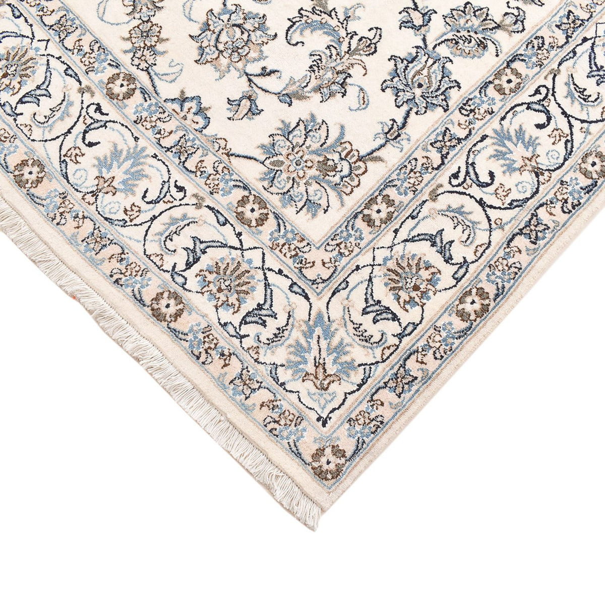 Persisk matta - Nain - 240 x 165 cm - ljusgrå