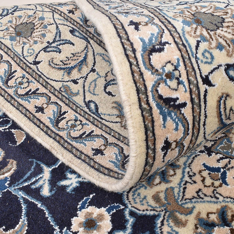 Persisk matta - Nain - 239 x 165 cm - mörkblå