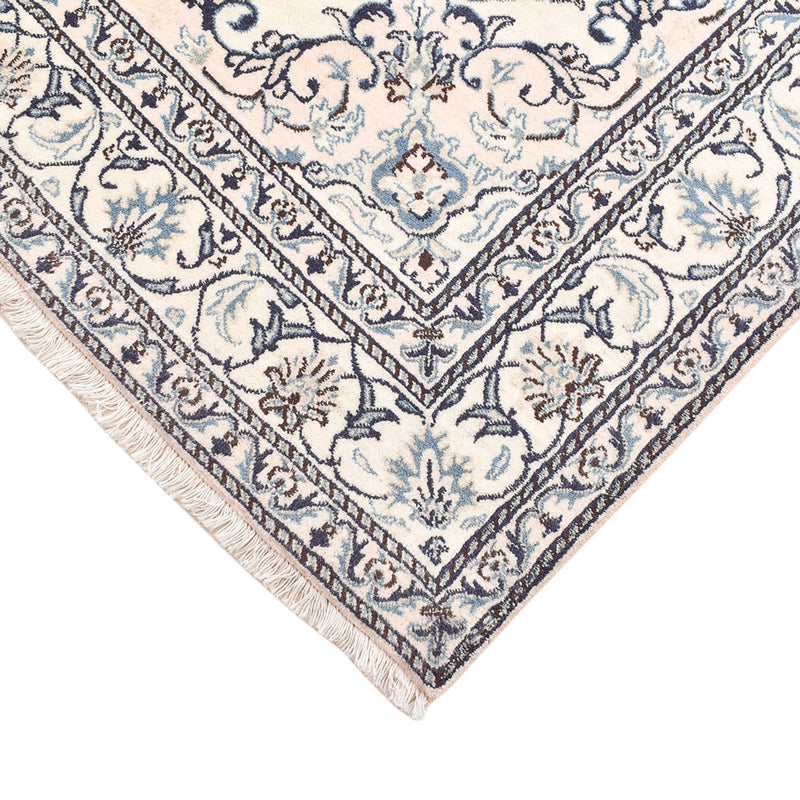 Persisk matta - Nain - 209 x 149 cm - ljusgrå