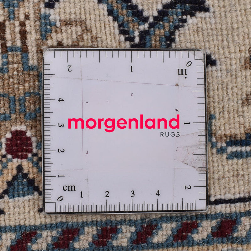 Persisk matta - Nain - 210 x 149 cm - mörkblå