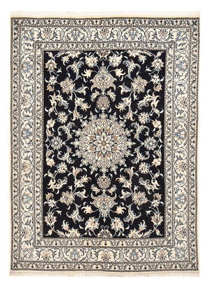 Persisk matta - Nain - 198 x 147 cm - mörkblå