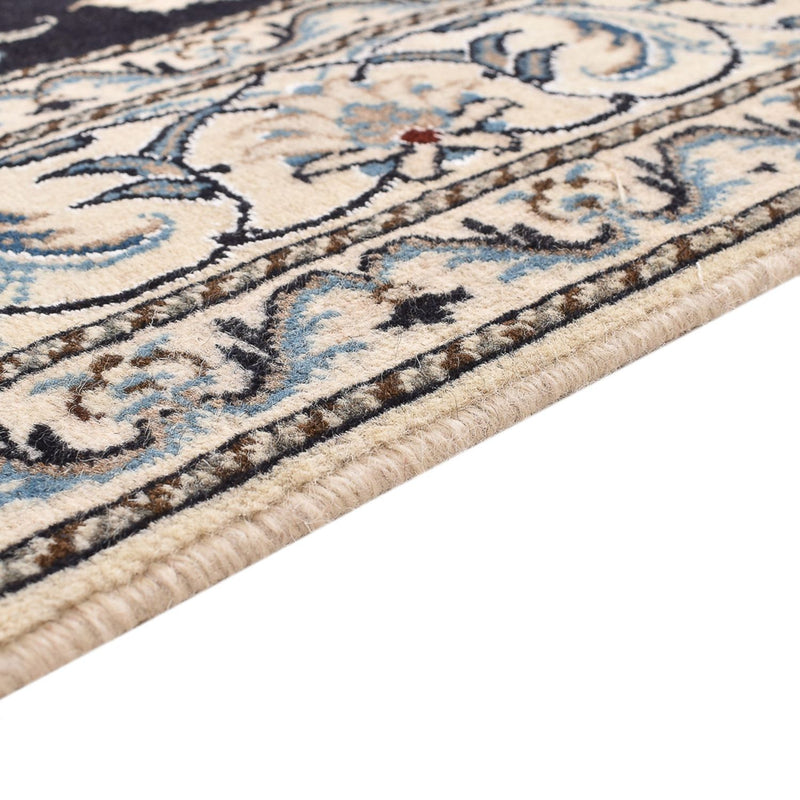 Persisk matta - Nain - 198 x 147 cm - mörkblå