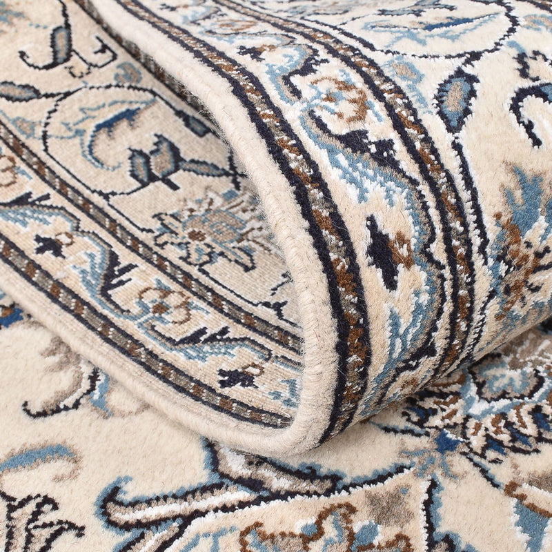 Persisk matta - Nain - 195 x 147 cm - ljusbeige