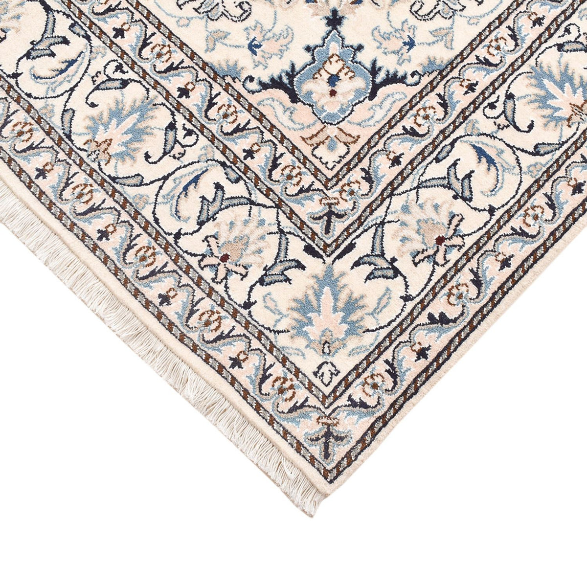 Persisk matta - Nain - 205 x 149 cm - blå