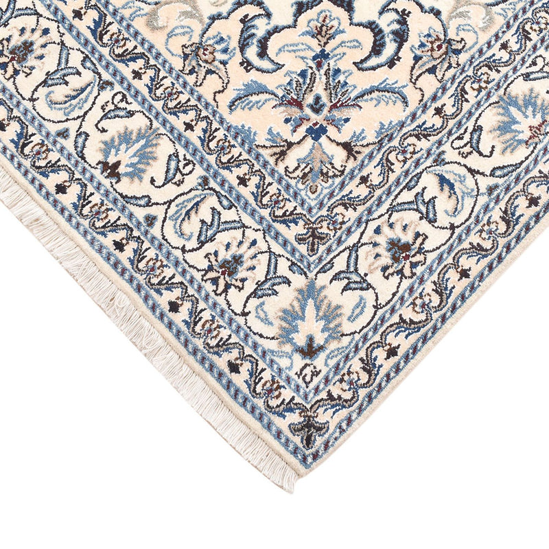 Persisk matta - Nain - 201 x 145 cm - ljusbeige