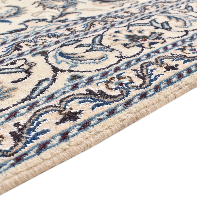 Persisk matta - Nain - 201 x 145 cm - ljusbeige