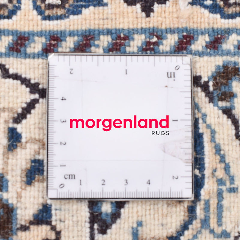 Persisk matta - Nain - 201 x 145 cm - ljusbeige