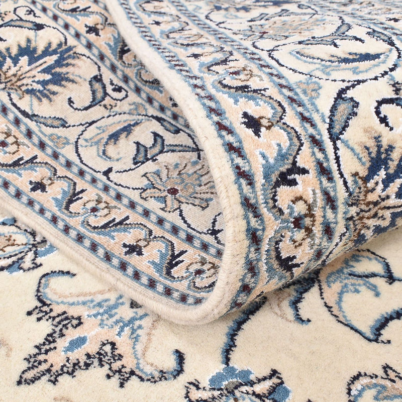 Persisk matta - Nain - 203 x 148 cm - ljusbeige