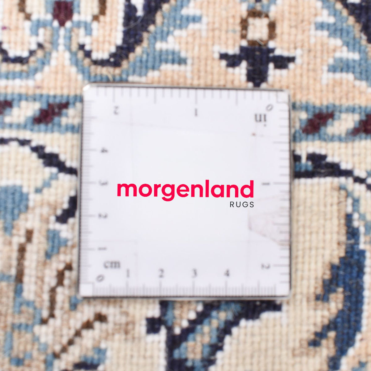 Persisk matta - Nain - 203 x 148 cm - ljusbeige