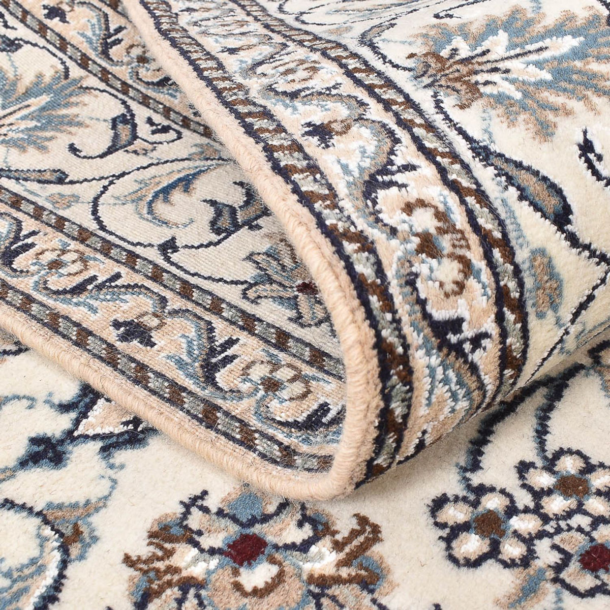 Persisk matta - Nain - 200 x 150 cm - ljusbeige