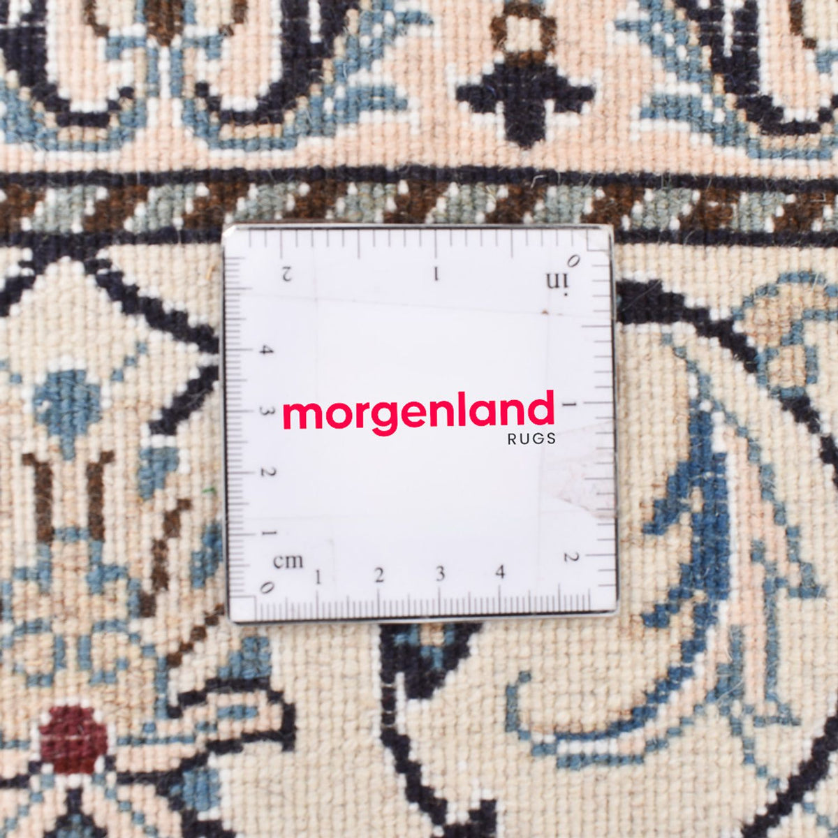 Persisk matta - Nain - 200 x 148 cm - ljusbeige