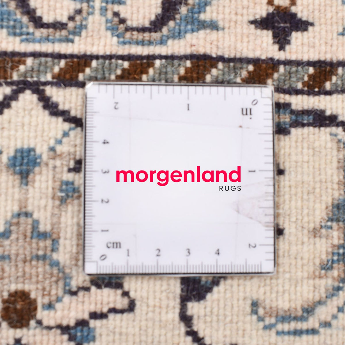 Persisk matta - Nain - 204 x 151 cm - ljusbeige