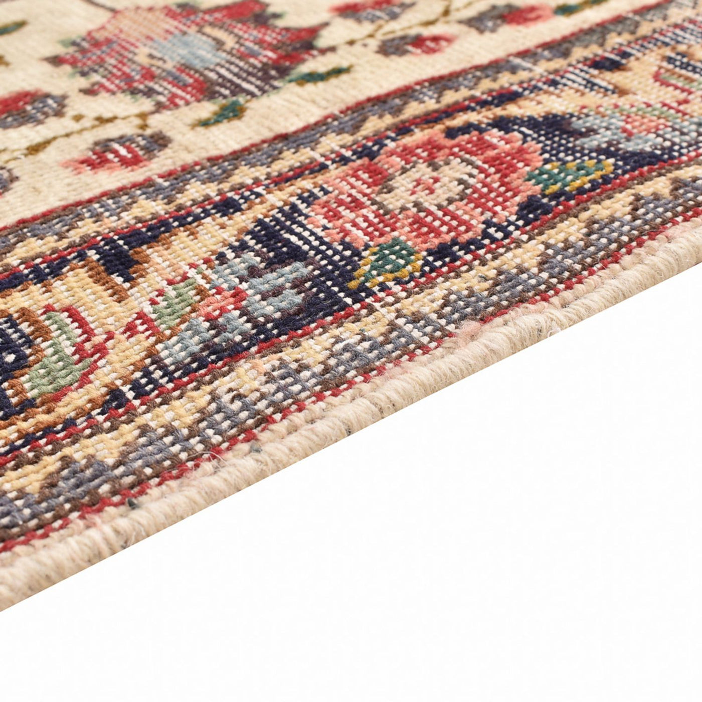 Persisk matta - Tabriz - 146 x 98 cm - flerfärgad