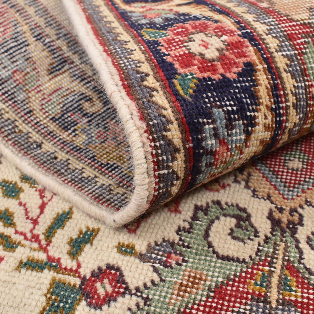 Persisk matta - Tabriz - 146 x 98 cm - flerfärgad