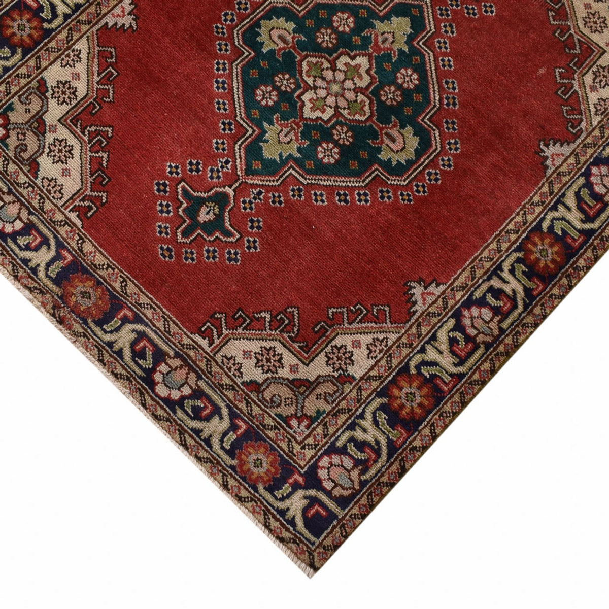 Runner Persisk matta - Tabriz - 340 x 96 cm - röd