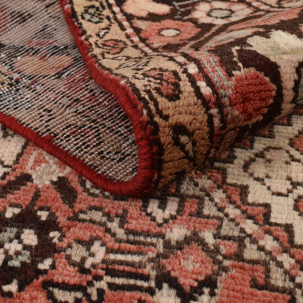 Persisk matta - Nomadic - 218 x 154 cm - ljusröd