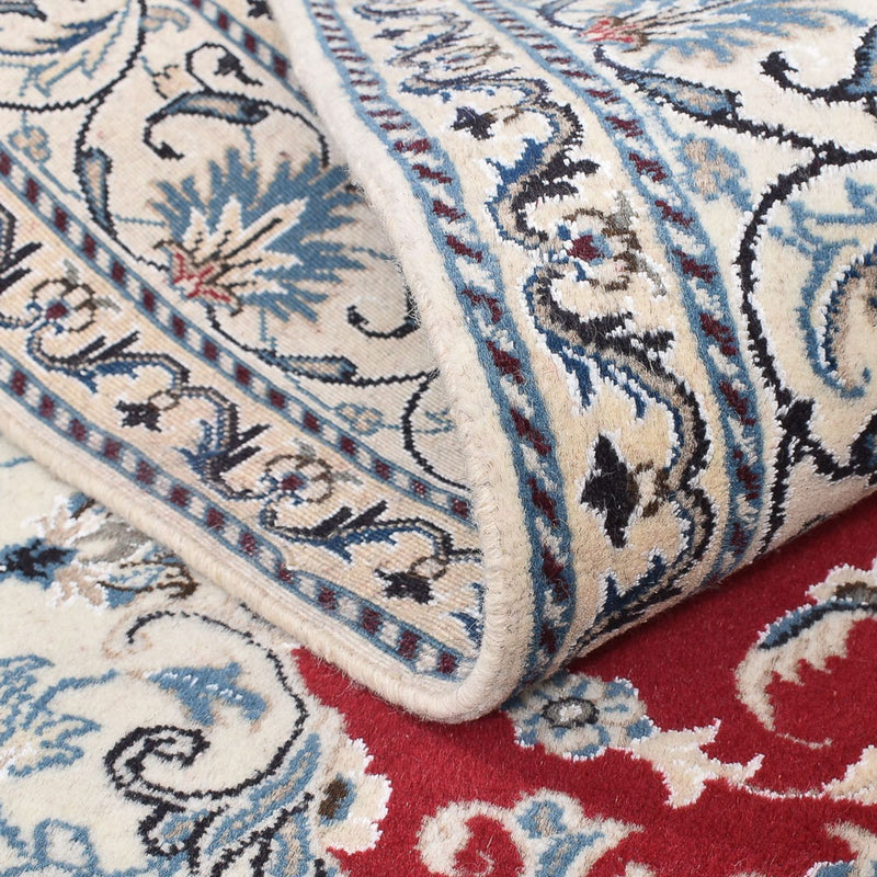 Persisk matta - Nain - 200 x 149 cm - röd