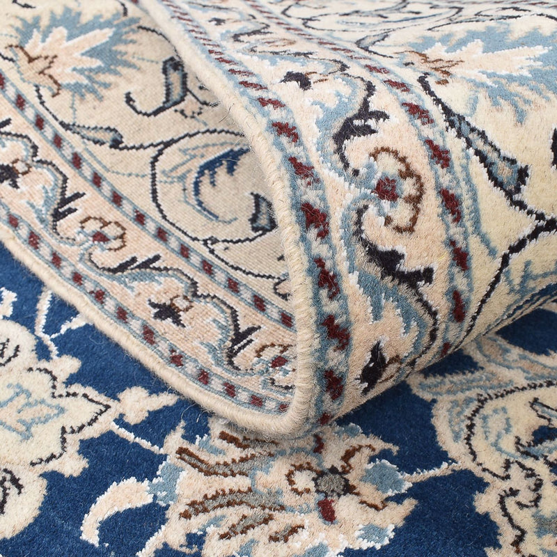 Persisk matta - Nain - 198 x 149 cm - blå