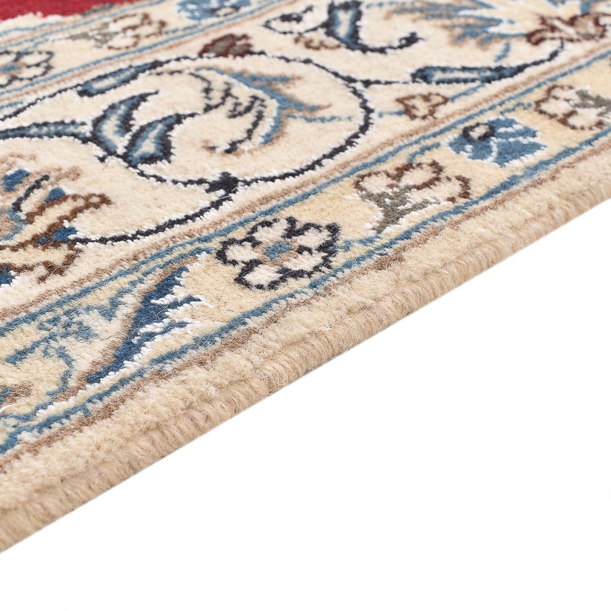 Persisk matta - Nain - 197 x 150 cm - röd