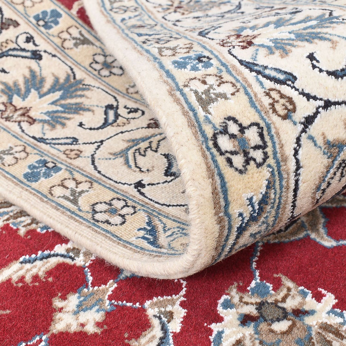 Persisk matta - Nain - 197 x 150 cm - röd