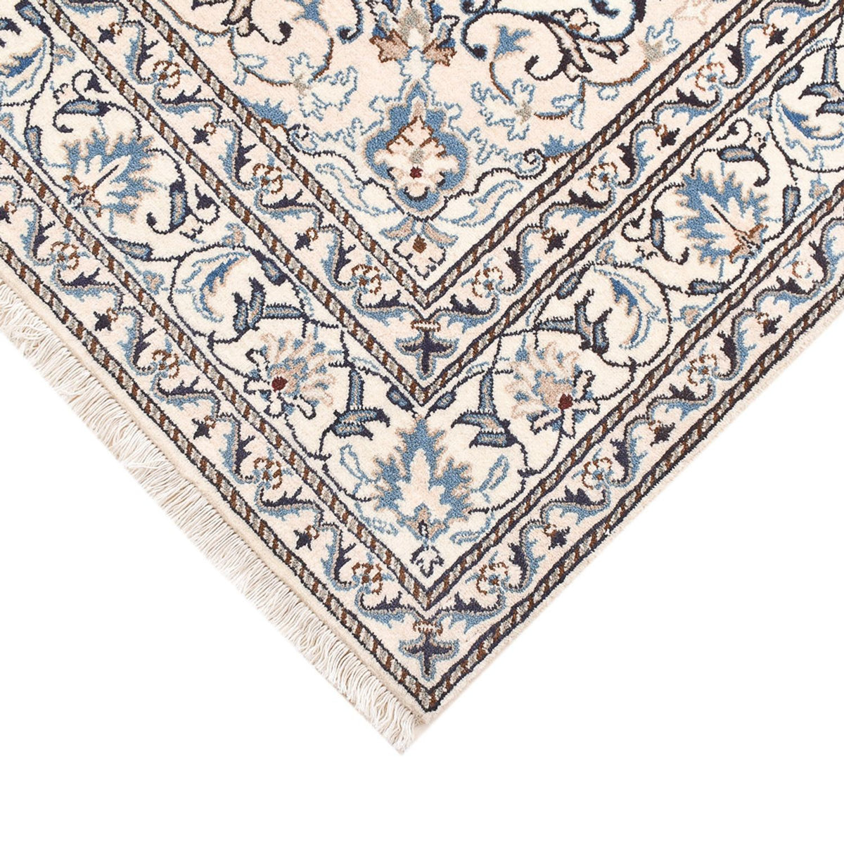 Persisk matta - Nain - 195 x 150 cm - ljusbeige