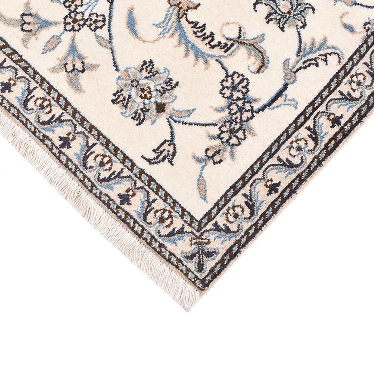 Persisk matta - Nain - 138 x 90 cm - ljusbeige