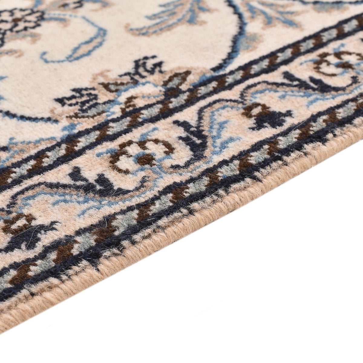 Persisk matta - Nain - 138 x 90 cm - ljusbeige