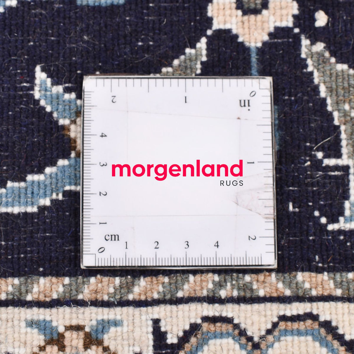 Persisk matta - Nain - 140 x 87 cm - mörkblå