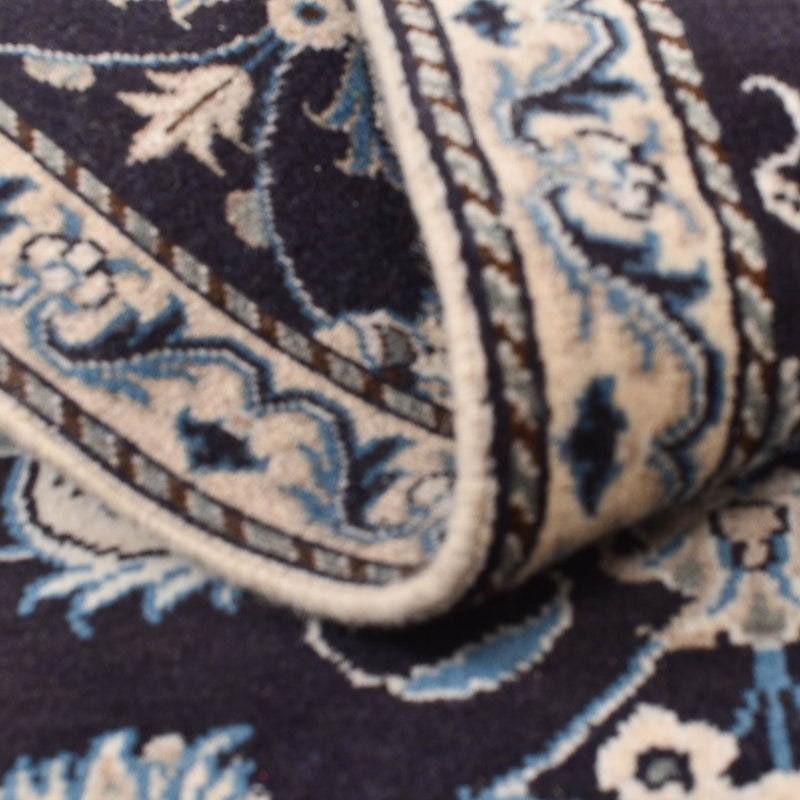 Persisk matta - Nain - 141 x 90 cm - mörkblå