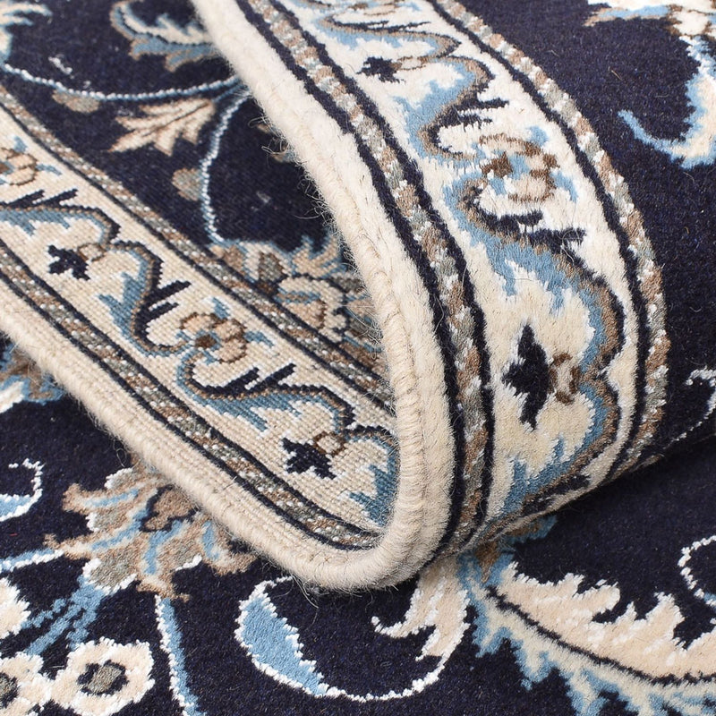 Persisk matta - Nain - 140 x 89 cm - mörkblå