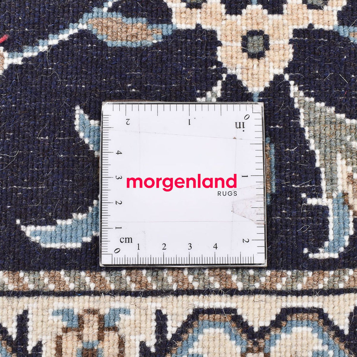 Persisk matta - Nain - 140 x 89 cm - mörkblå