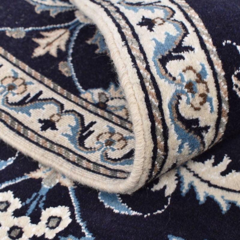 Persisk matta - Nain - 143 x 90 cm - mörkblå