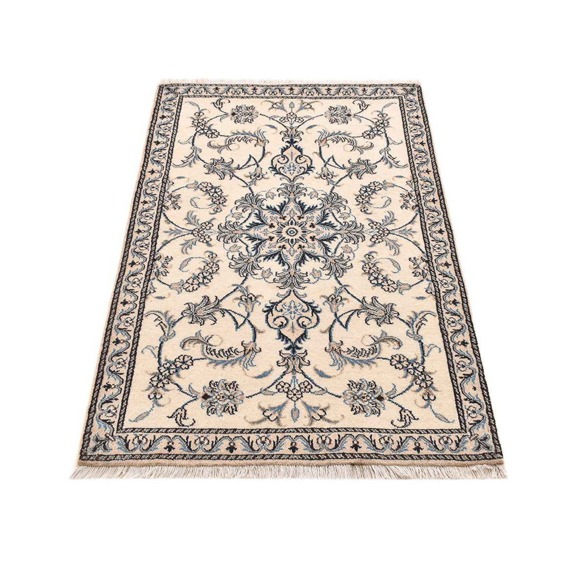 Persisk matta - Nain - 146 x 88 cm - ljusbeige