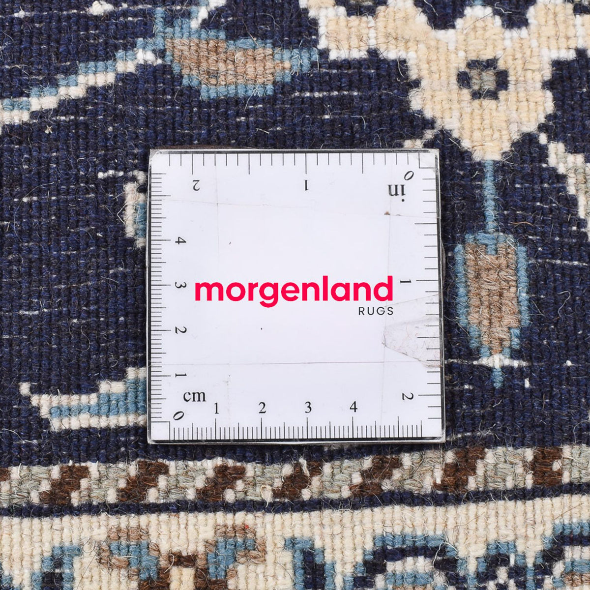 Persisk matta - Nain - 140 x 87 cm - mörk beige