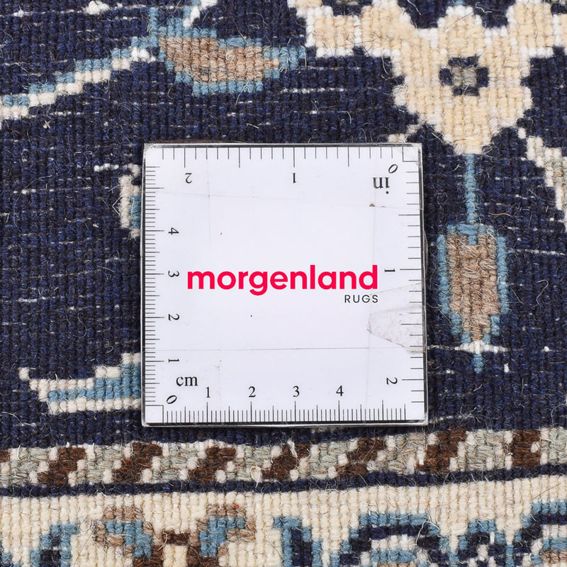 Persisk matta - Nain - 140 x 87 cm - mörk beige