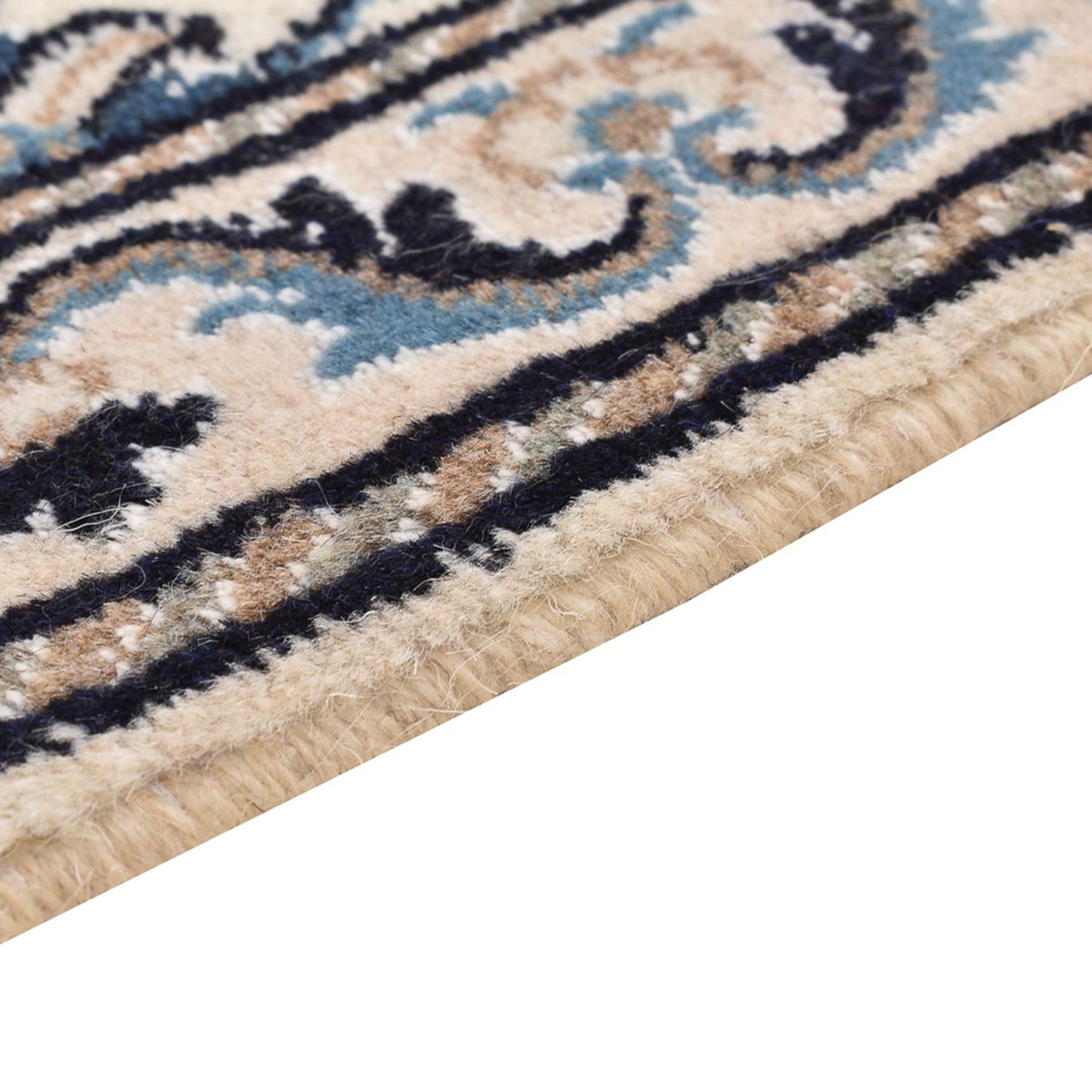 Persisk matta - Nain - 87 x 55 cm - vit