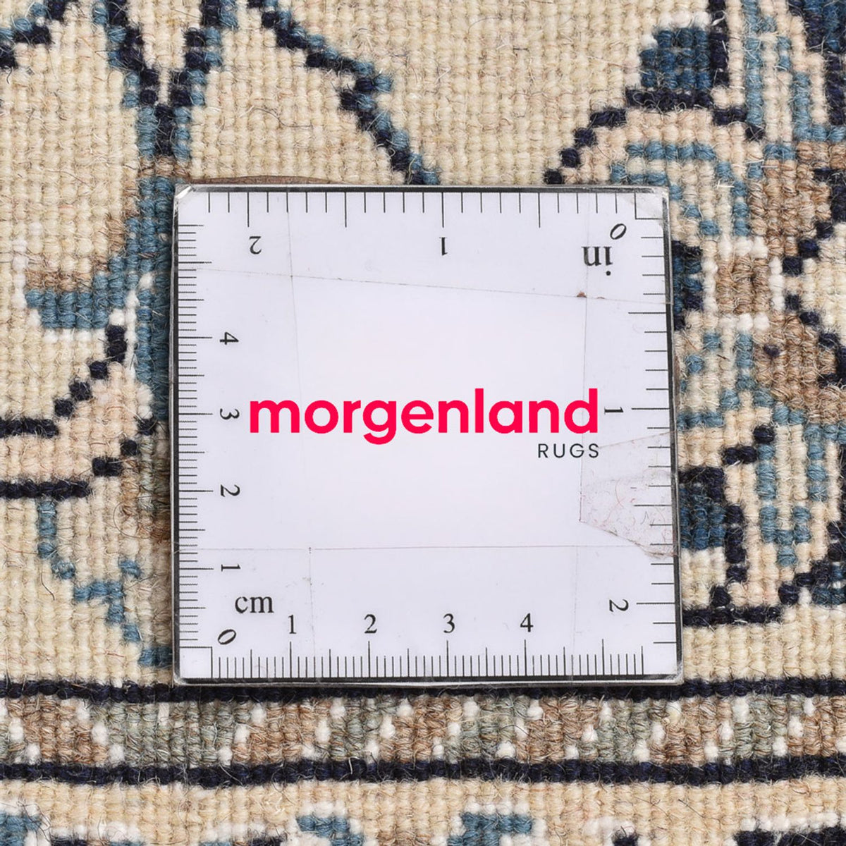 Persisk matta - Nain - 87 x 55 cm - vit