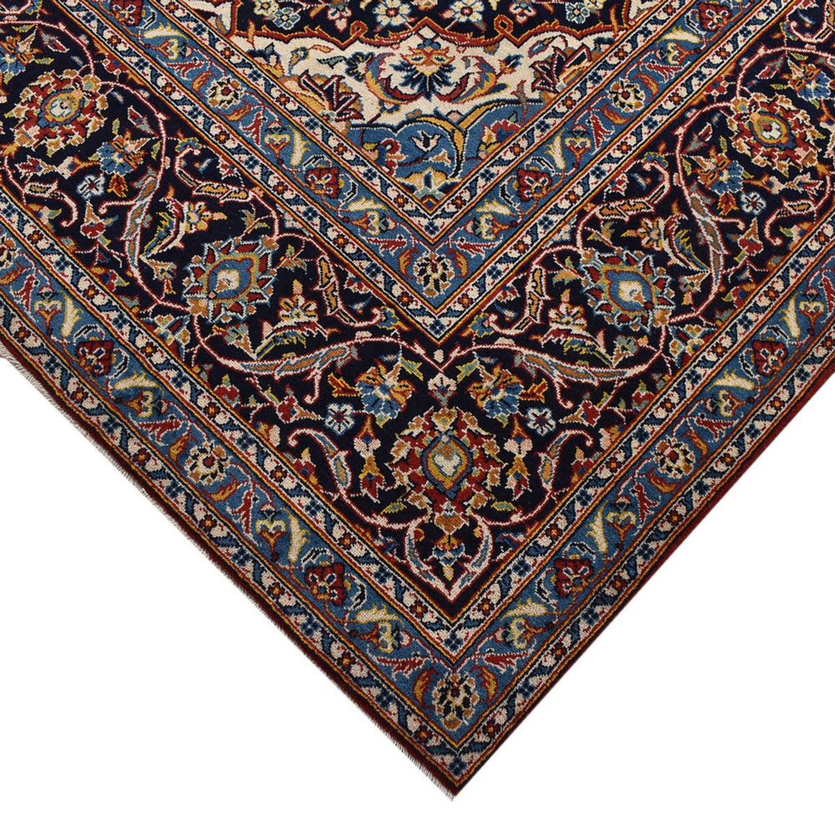 Persiska mattor - Keshan - 392 x 264 cm - röd