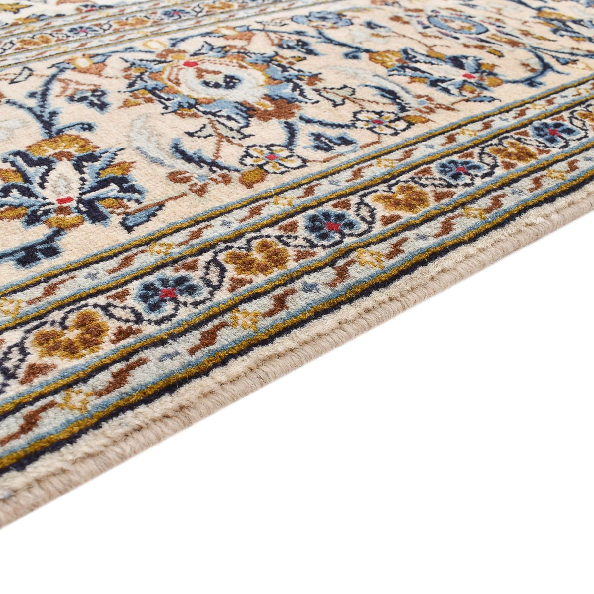 Persiska mattor - Keshan - 299 x 203 cm - mörk beige