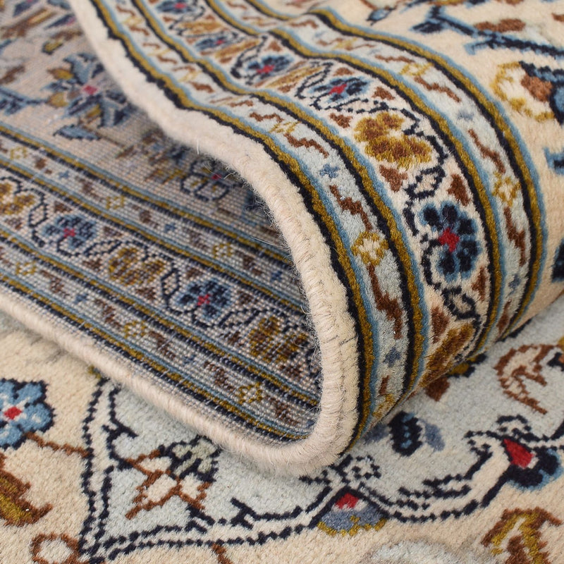 Persiska mattor - Keshan - 299 x 203 cm - mörk beige