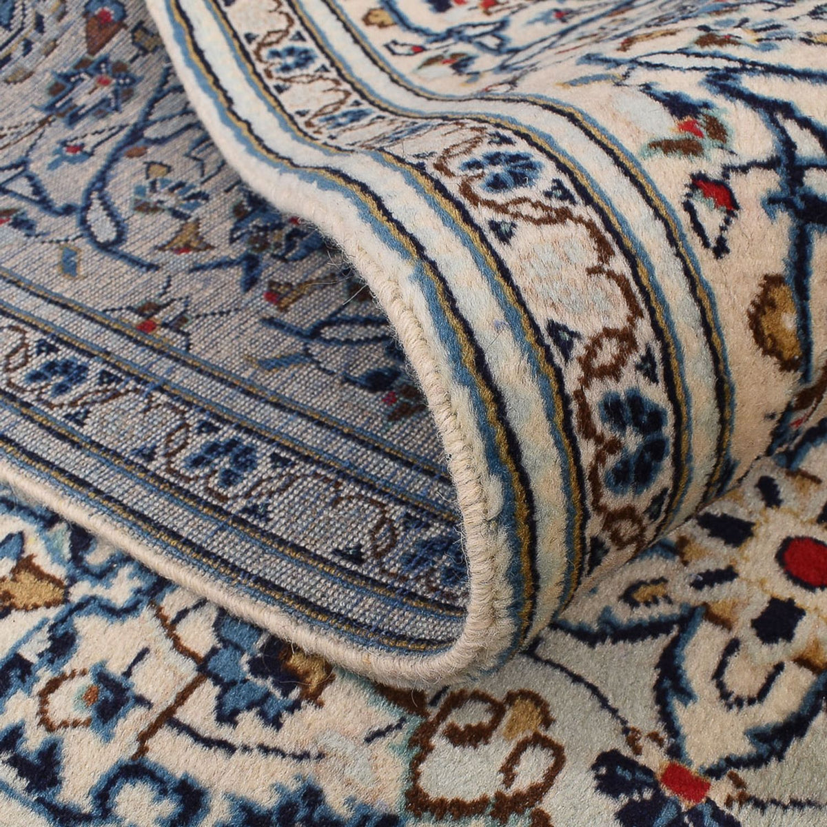 Persiska mattor - Keshan - 300 x 195 cm - mörk beige