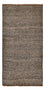 Gabbeh-matta - persisk - 122 x 61 cm - mörk beige