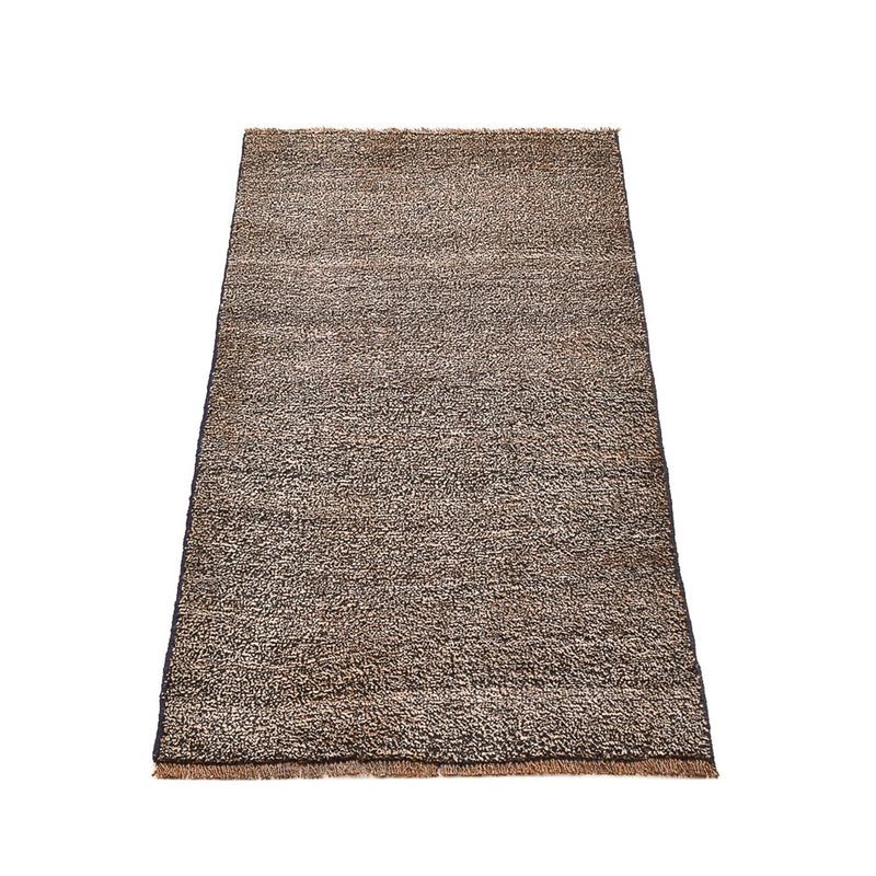 Gabbeh-matta - persisk - 122 x 61 cm - mörk beige
