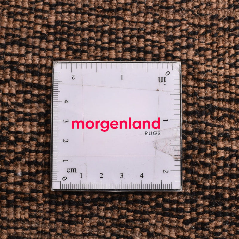 Gabbeh-matta - persisk - 122 x 61 cm - mörk beige