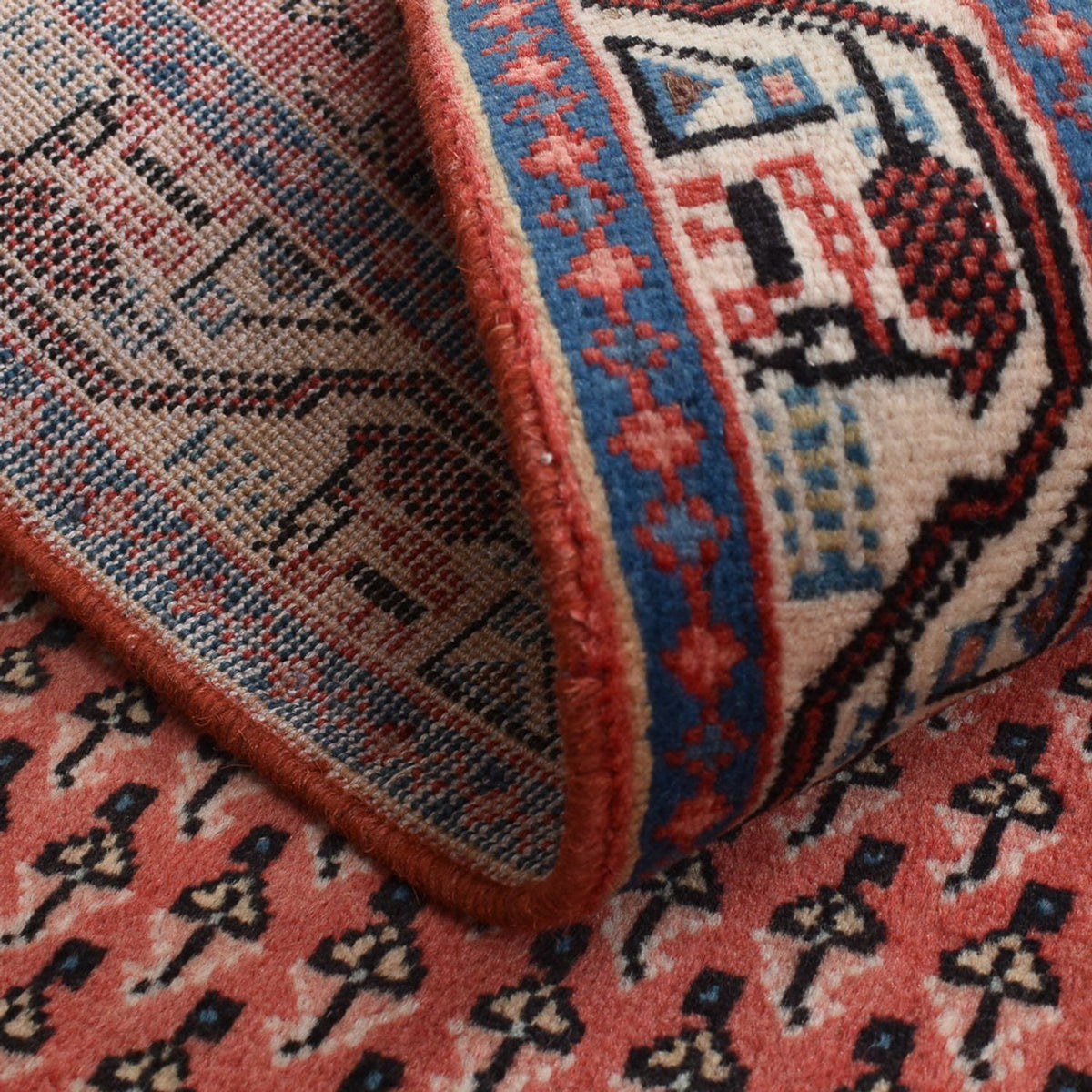 Persisk matta - Mir - 135 x 71 cm - ljusröd