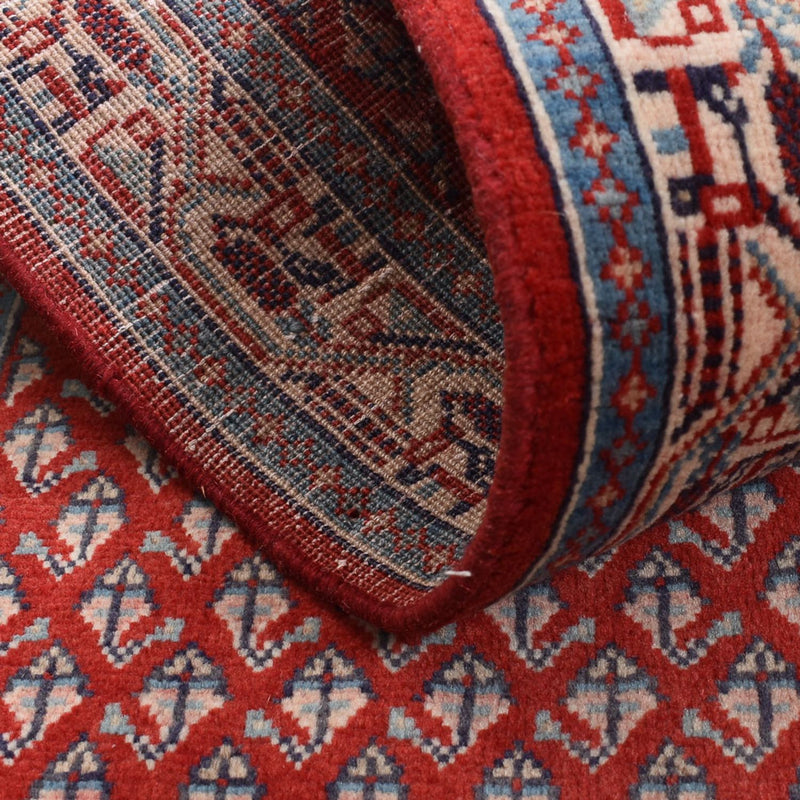 Persisk matta - Mir - 135 x 66 cm - mörkröd